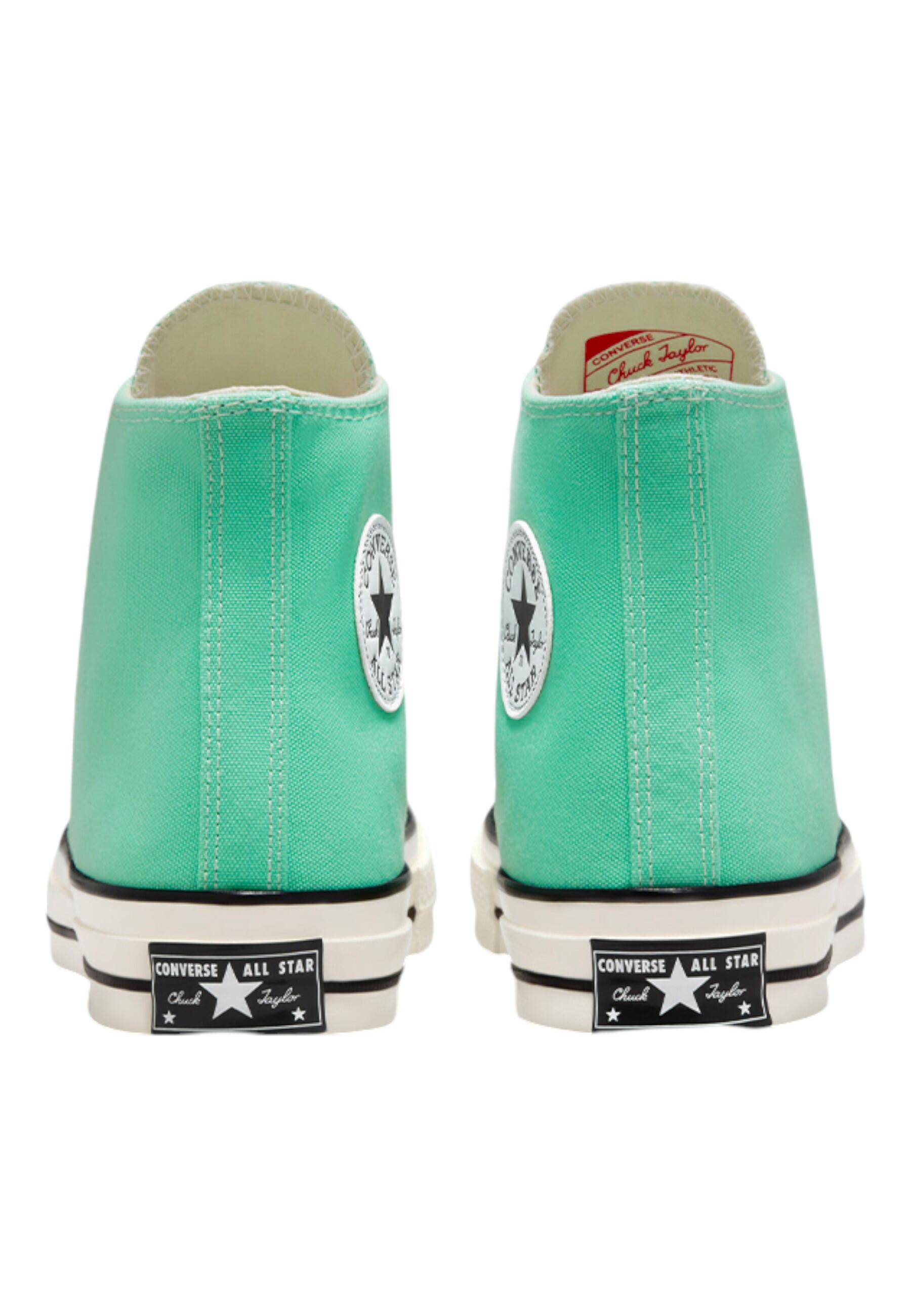 Sneakers Converse CHUCK 70 HI PRISM GREEN/EGRET/BLACK 5/6