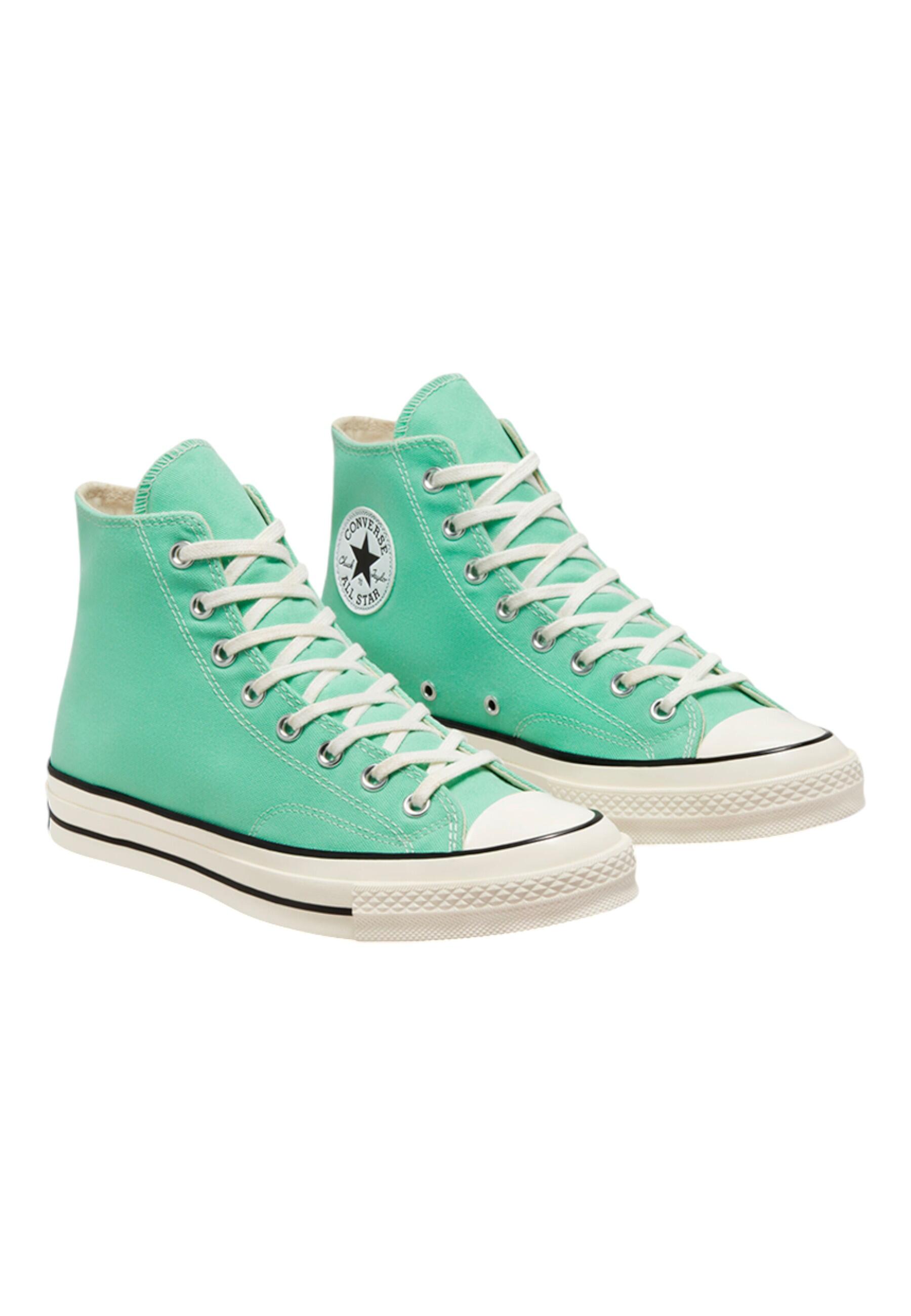 Sneakers Converse CHUCK 70 HI PRISM GREEN/EGRET/BLACK 4/6