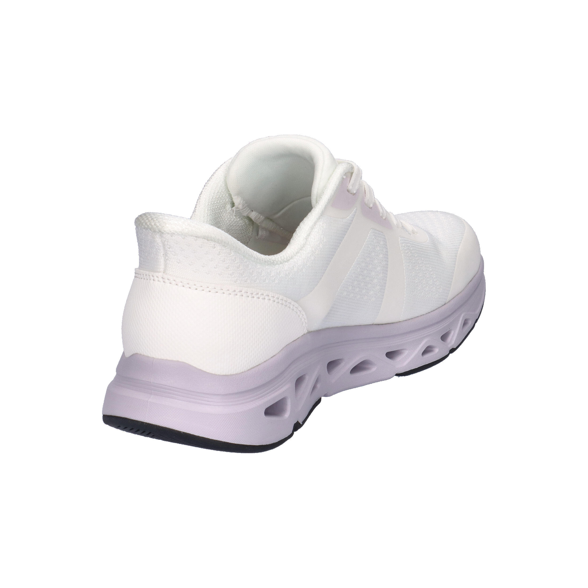 Skechers Damen Slip-ins BOBS Sport Arc Waves Sneaker 117863 WLV White Lavender 14/15