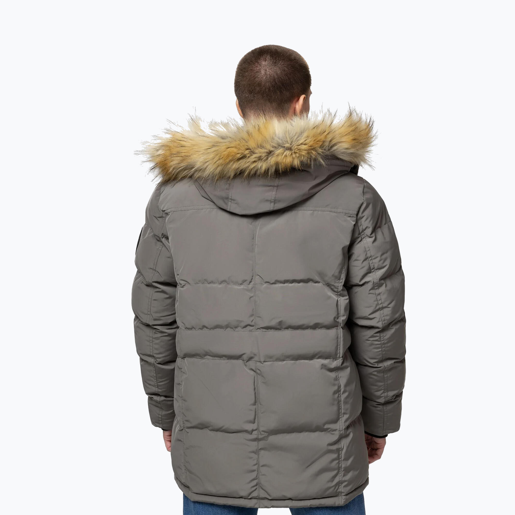 Kurtka zimowa męska Pitbull Forest Hooded Parka 3/7