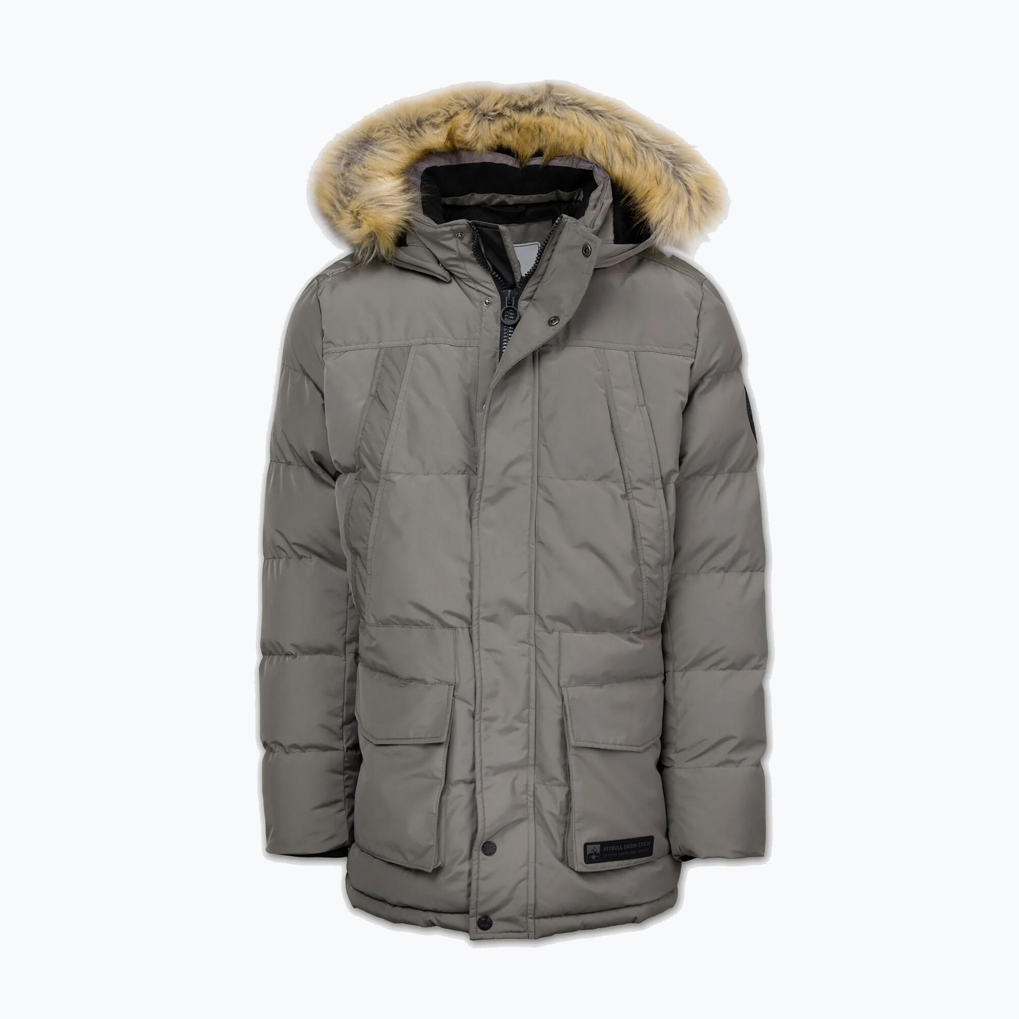 Kurtka zimowa męska Pitbull Forest Hooded Parka 5/7
