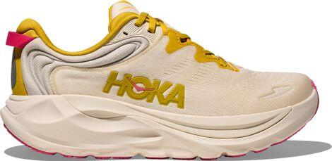 Hoka Gaviota 6 Damen Laufschuhe Beige/Gelb
