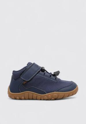 Zapatillas altas barefoot - Niños - Brave I - Azul marino