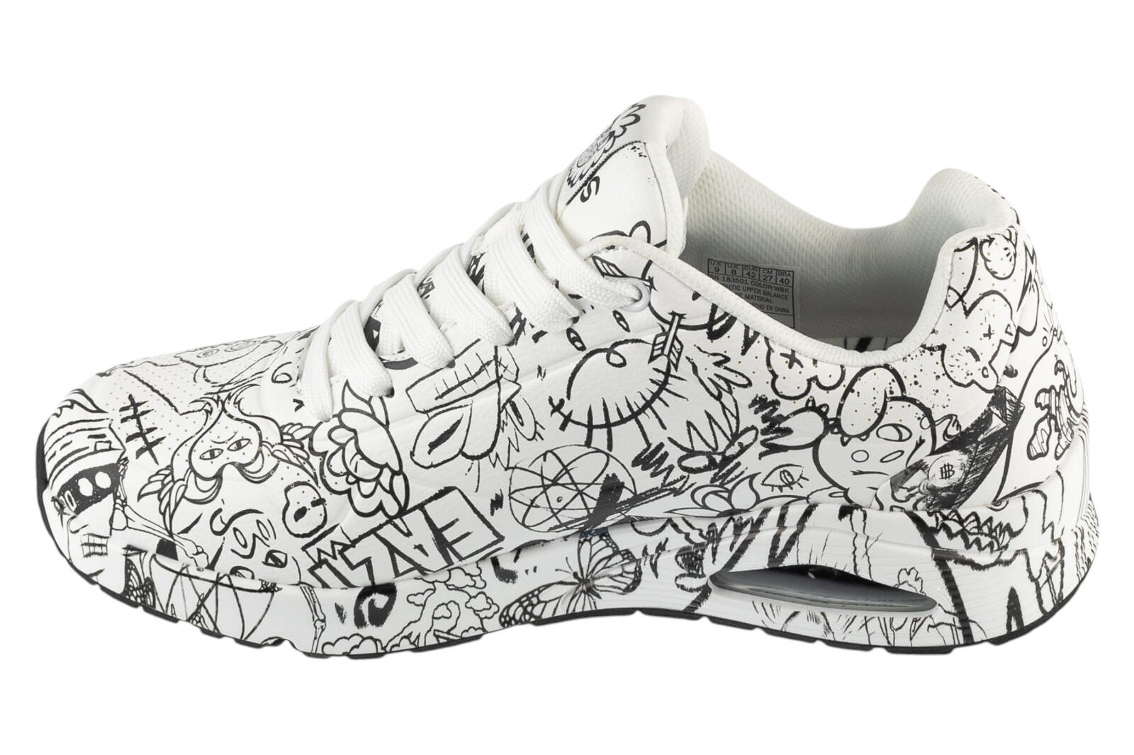 Buty sportowe Sneakersy męskie, Uno - Process Sketch 2/4