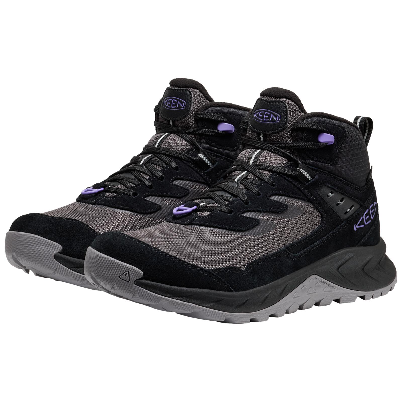 KEEN W Hightrail Mid Polar - nero/viola aster 3/5