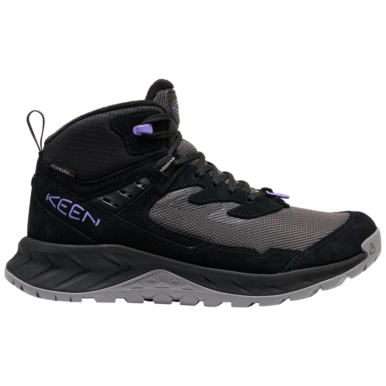 KEEN W Hightrail Mid Polar - nero/viola aster 2/5