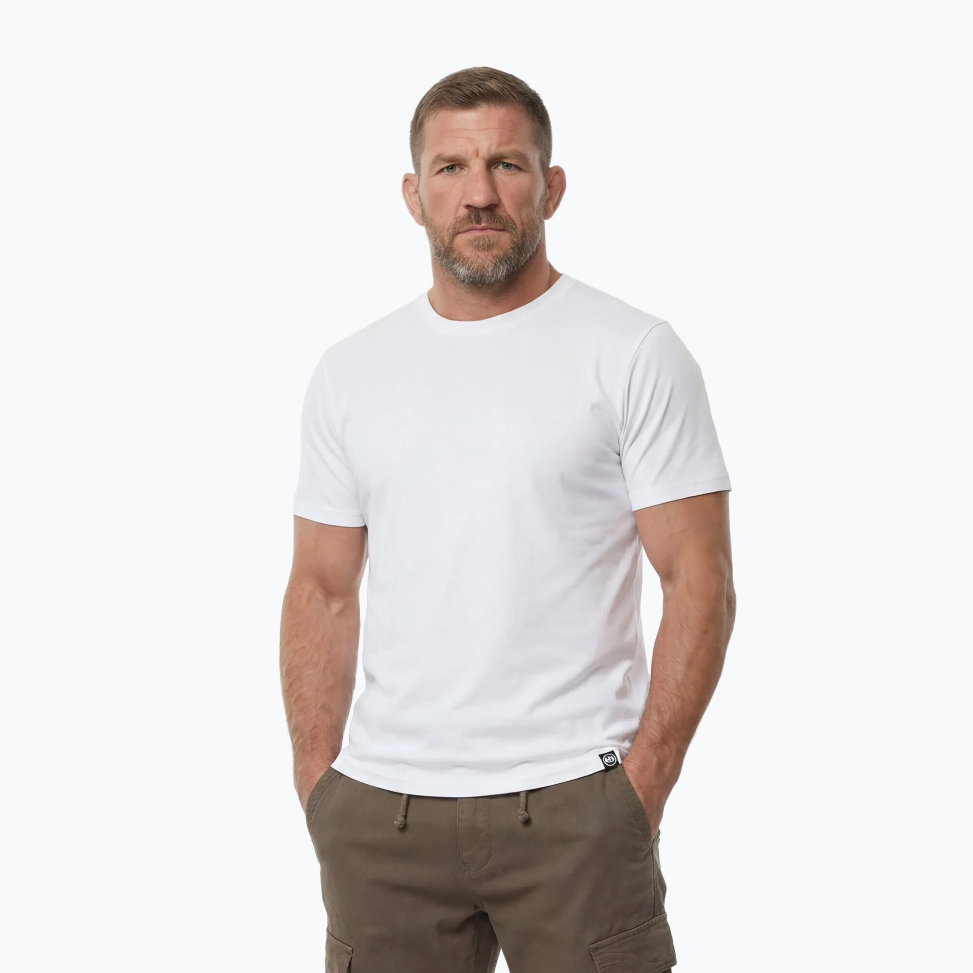 Tricou bărbați Pitbull Minimal White