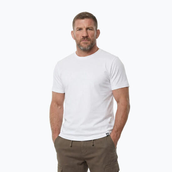 T-shirt homme Pitbull Minimal Blanc