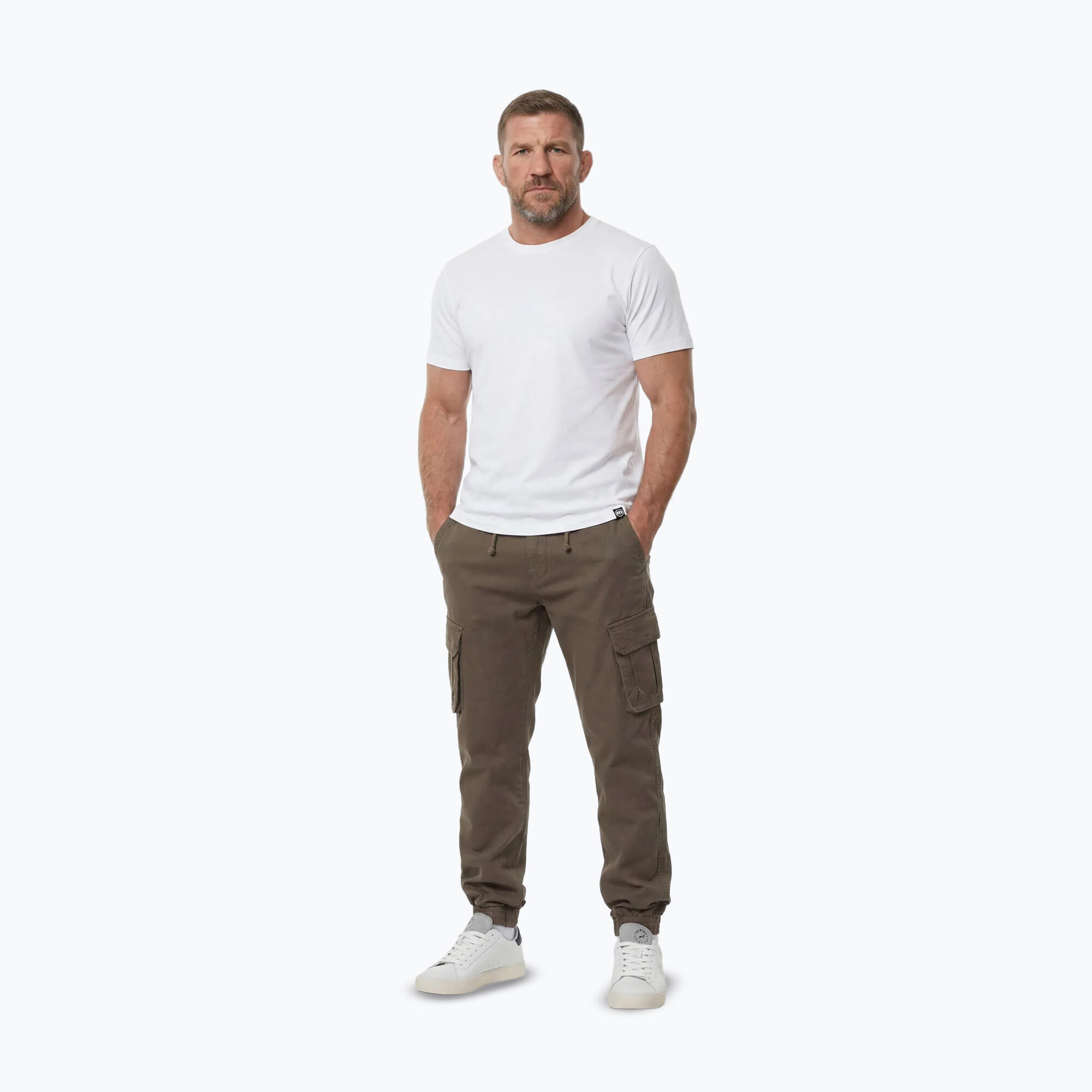 Koszulka męska Pitbull Minimal White 2/7
