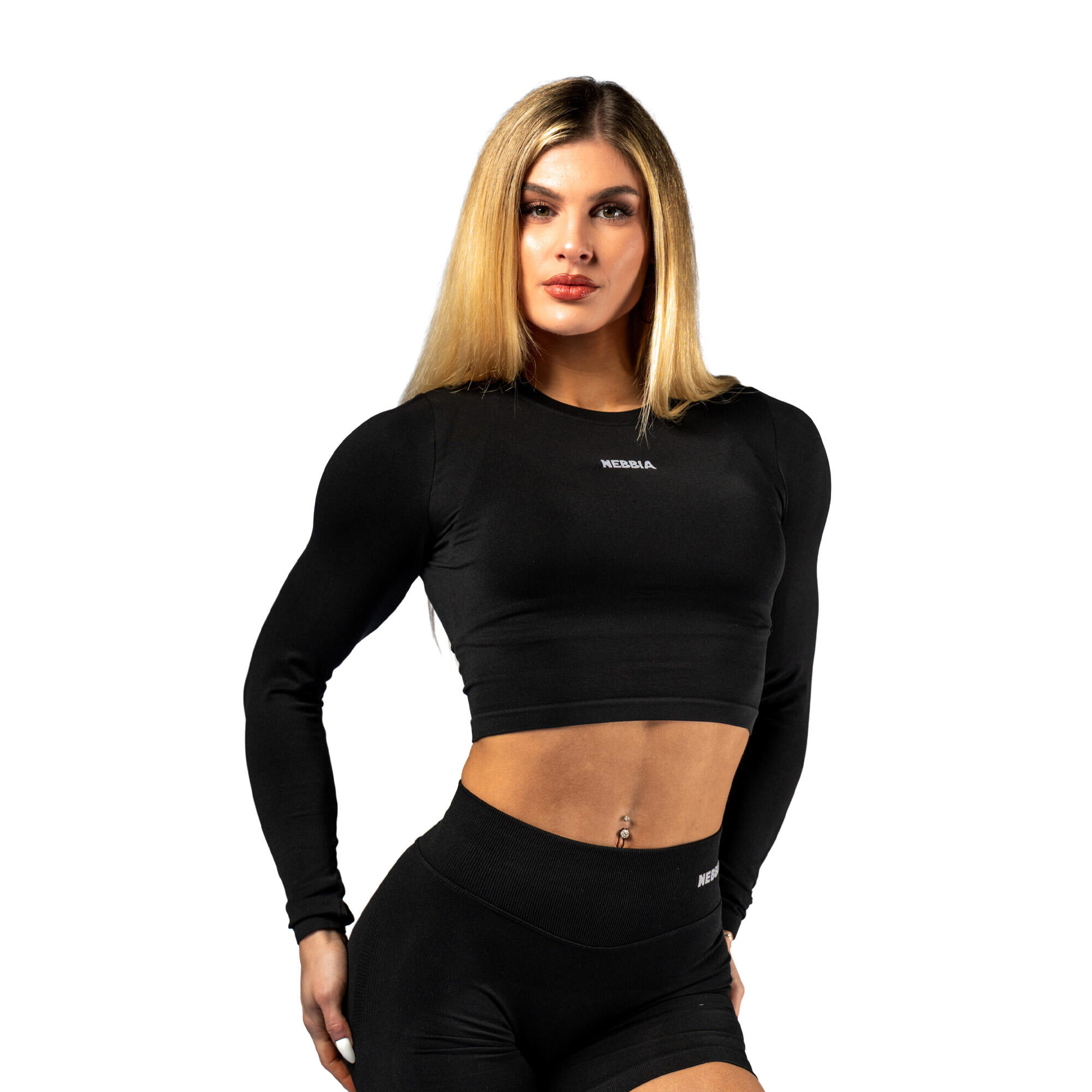 Longsleeve treningowy damski NEBBIA Power 7/7