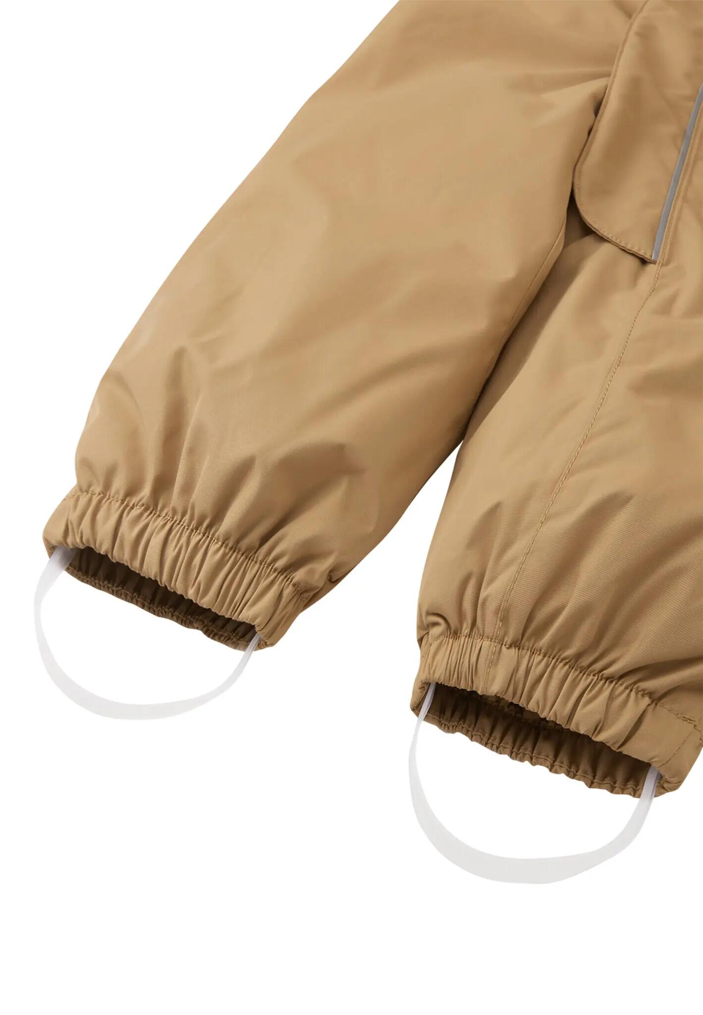 Tuta da neve per bambini piccoli Puhuri color marrone arachide 5/5