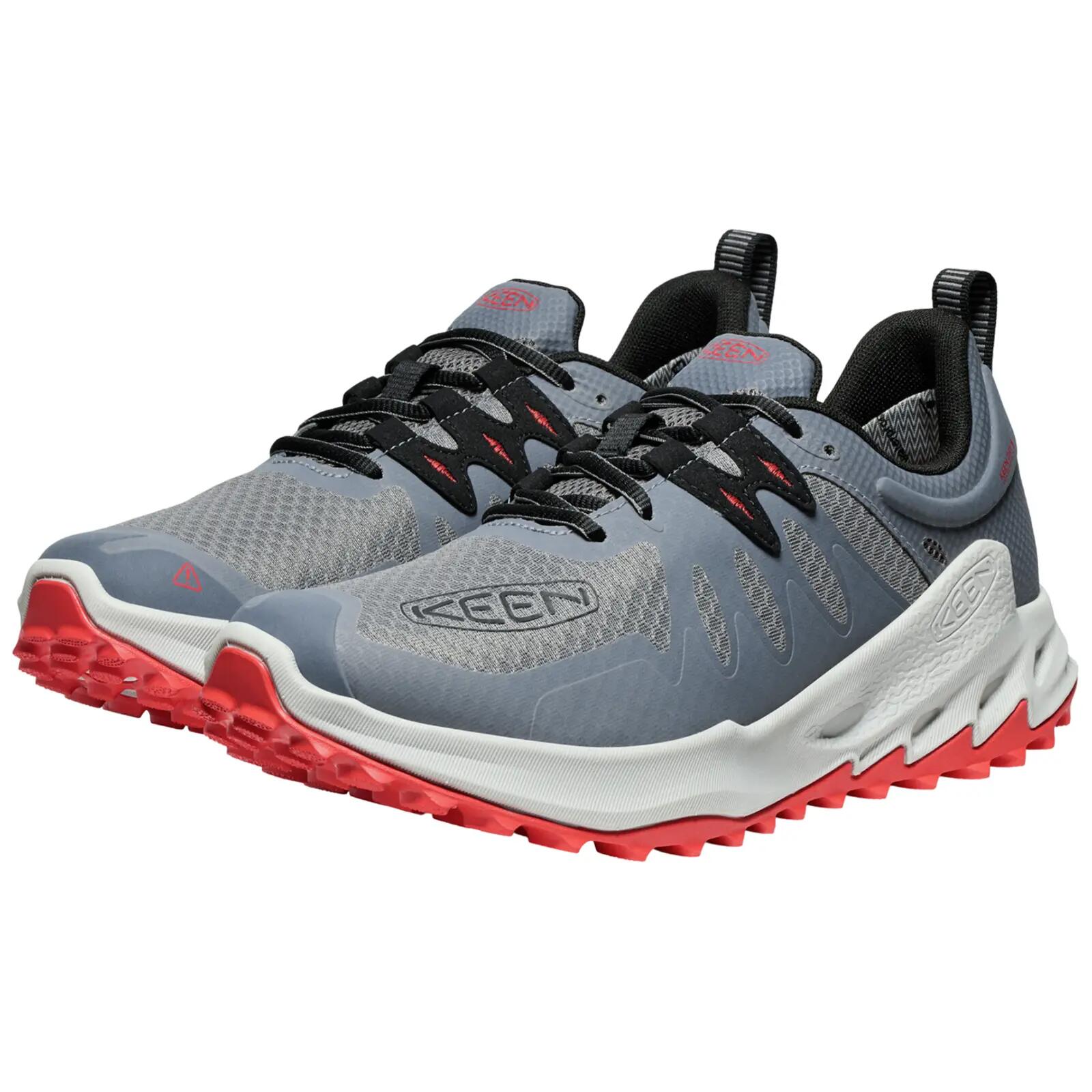 M Zionic WP - steel grey/poppy red 3/5