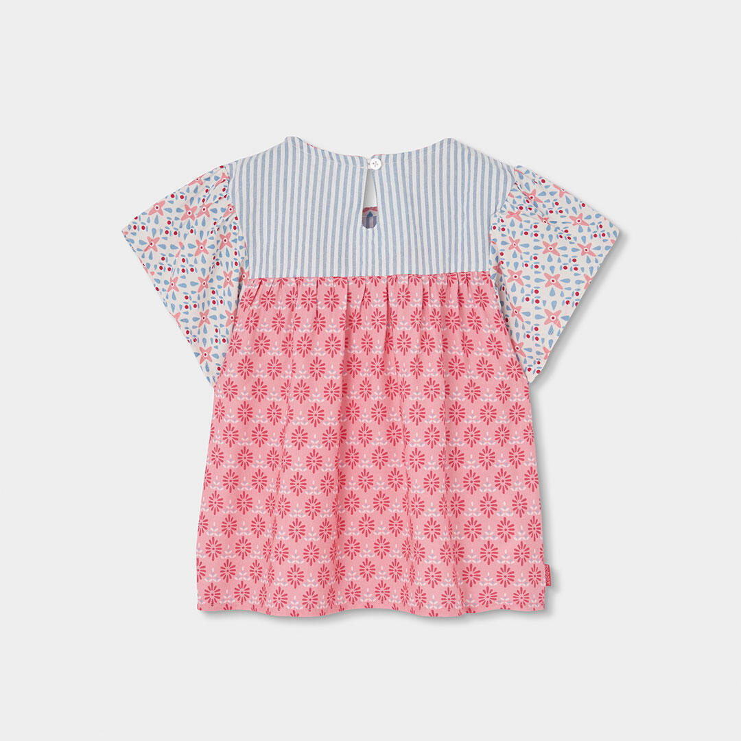 Camisas de verano de gimnasia kids niña boboli multicolor 2/4