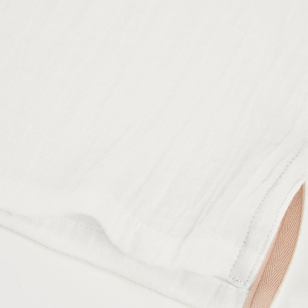Camisas de verano de tenis bebé niña boboli blanco 4/4