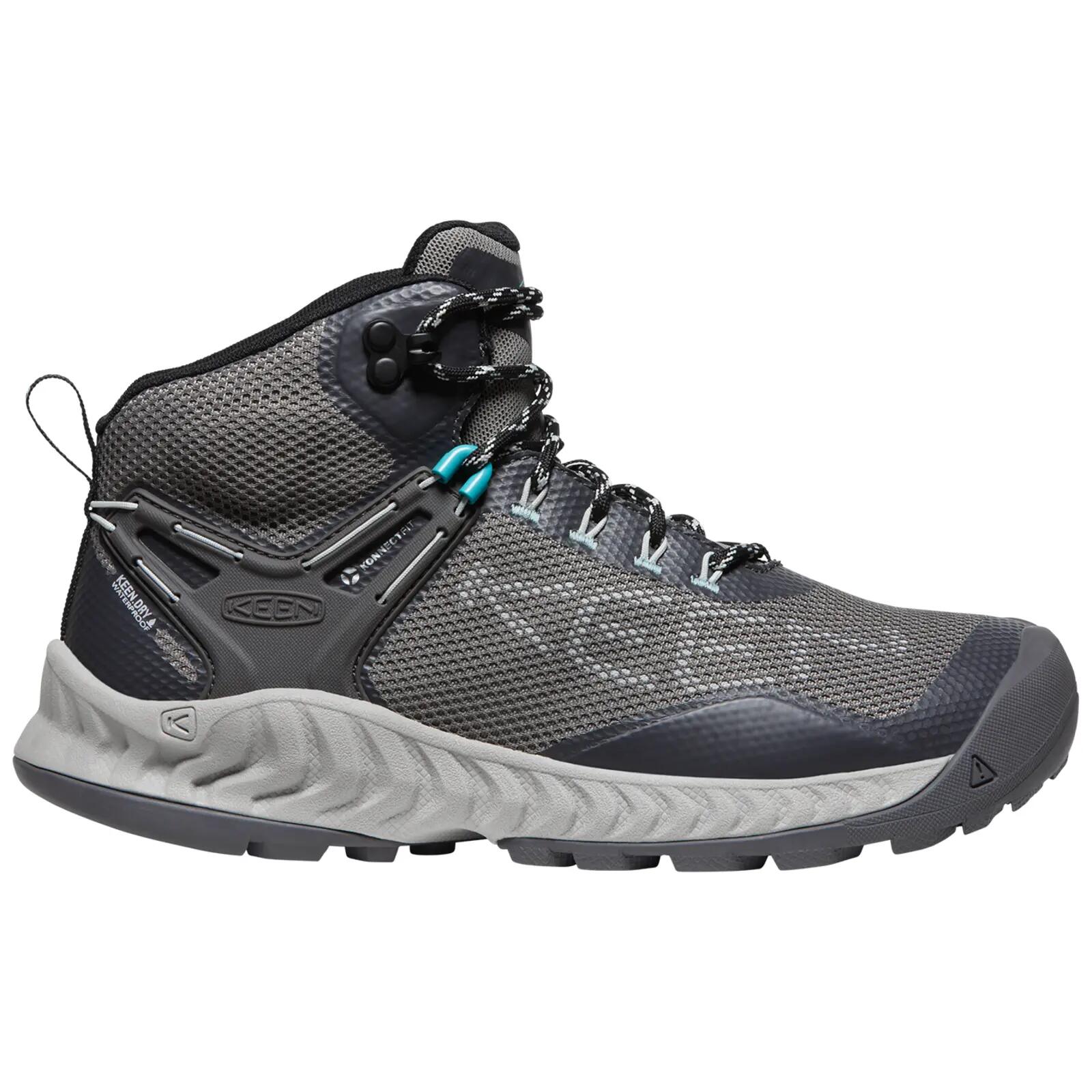 KEEN W Nxis Evo Mid WP - waterproof mid hiking shoe. 2/5