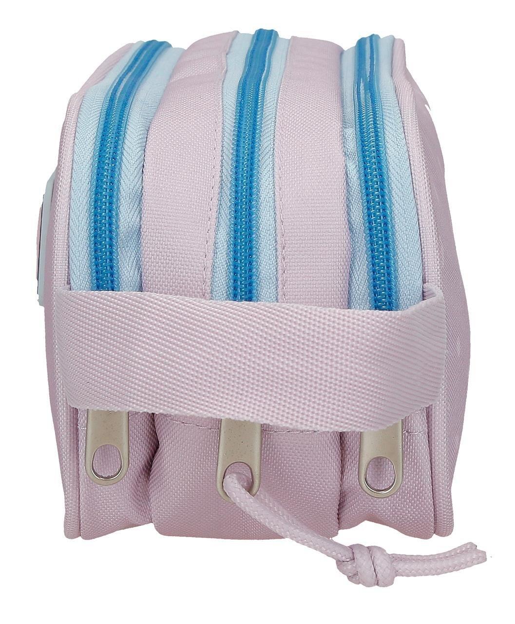 Estuche tres compartimentos Stitch from hawaii 22x10x9 cm nude 4/5