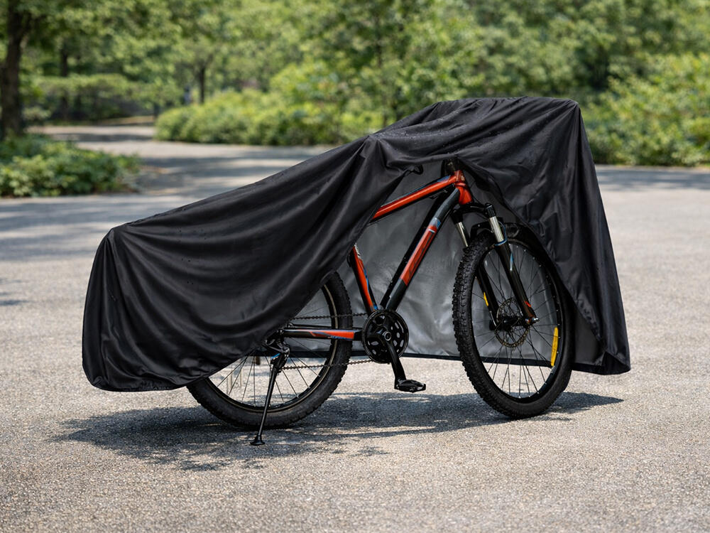 Fahrradabdeckung Schutzhülle Schwarz Wasserdicht UV-beständig 3/7