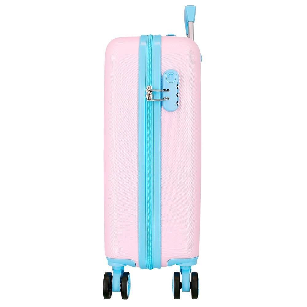 Valise cabine Minnie imagine ABS avec une capacité de 41L rose 5/5