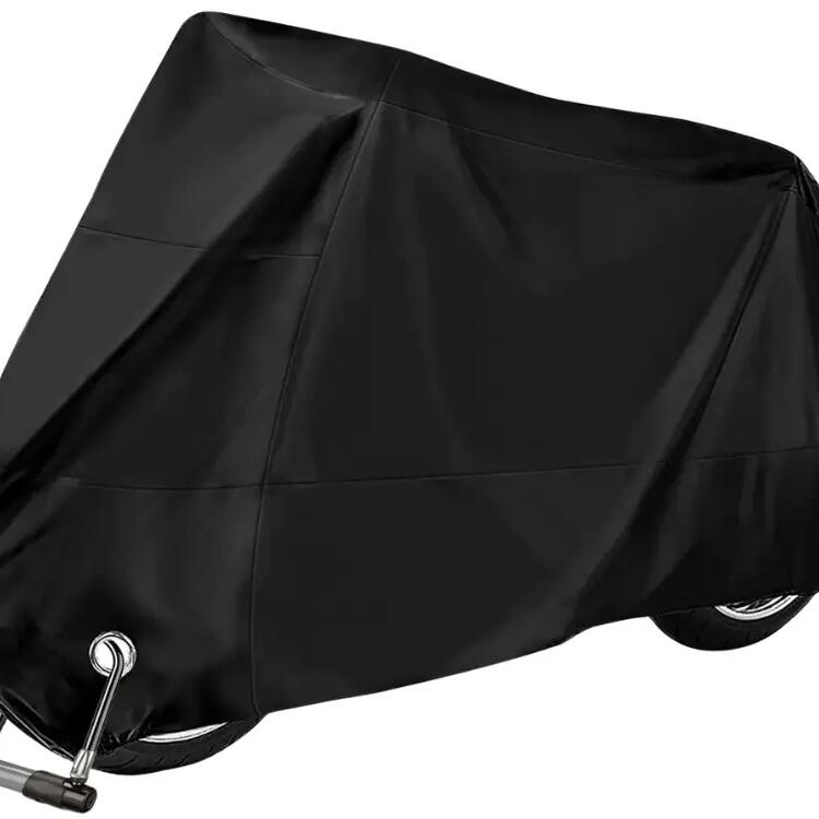 Bicycle Cover Protective Cover Black Waterproof UV-Resistant