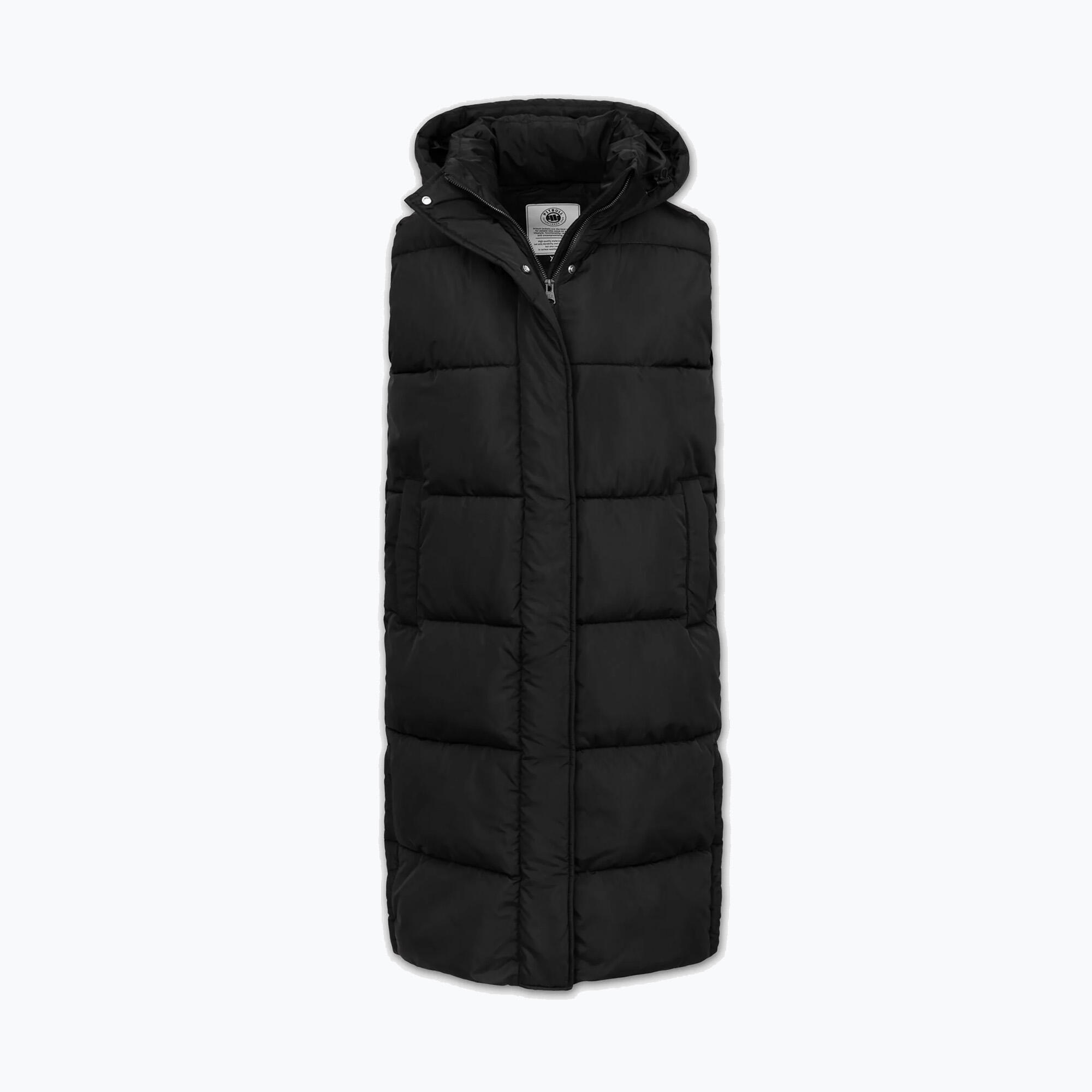 Bezrękawnik damski Pitbull Ashley Padded Hooded Long 6/7
