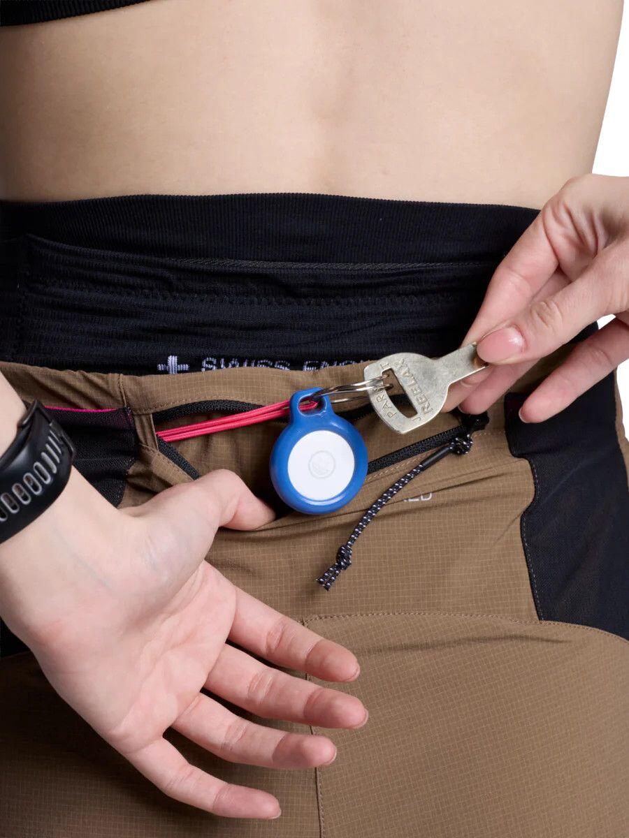 Pantaloncini X-Bionic Corefusion Run Perform beige da donna 5/5