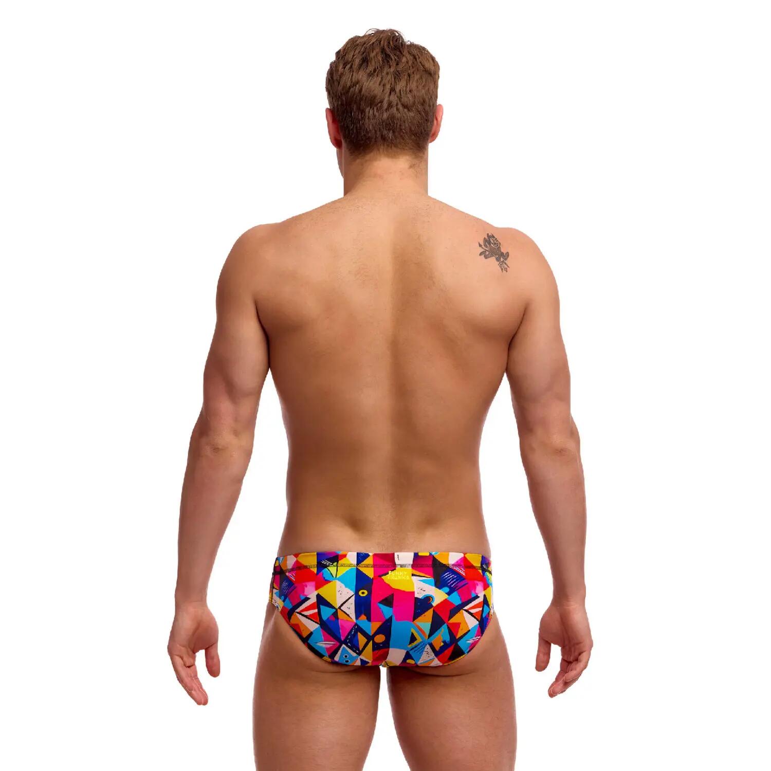 Funky Trunks Herren Badehose Seamed Brief FTS025M 2/7