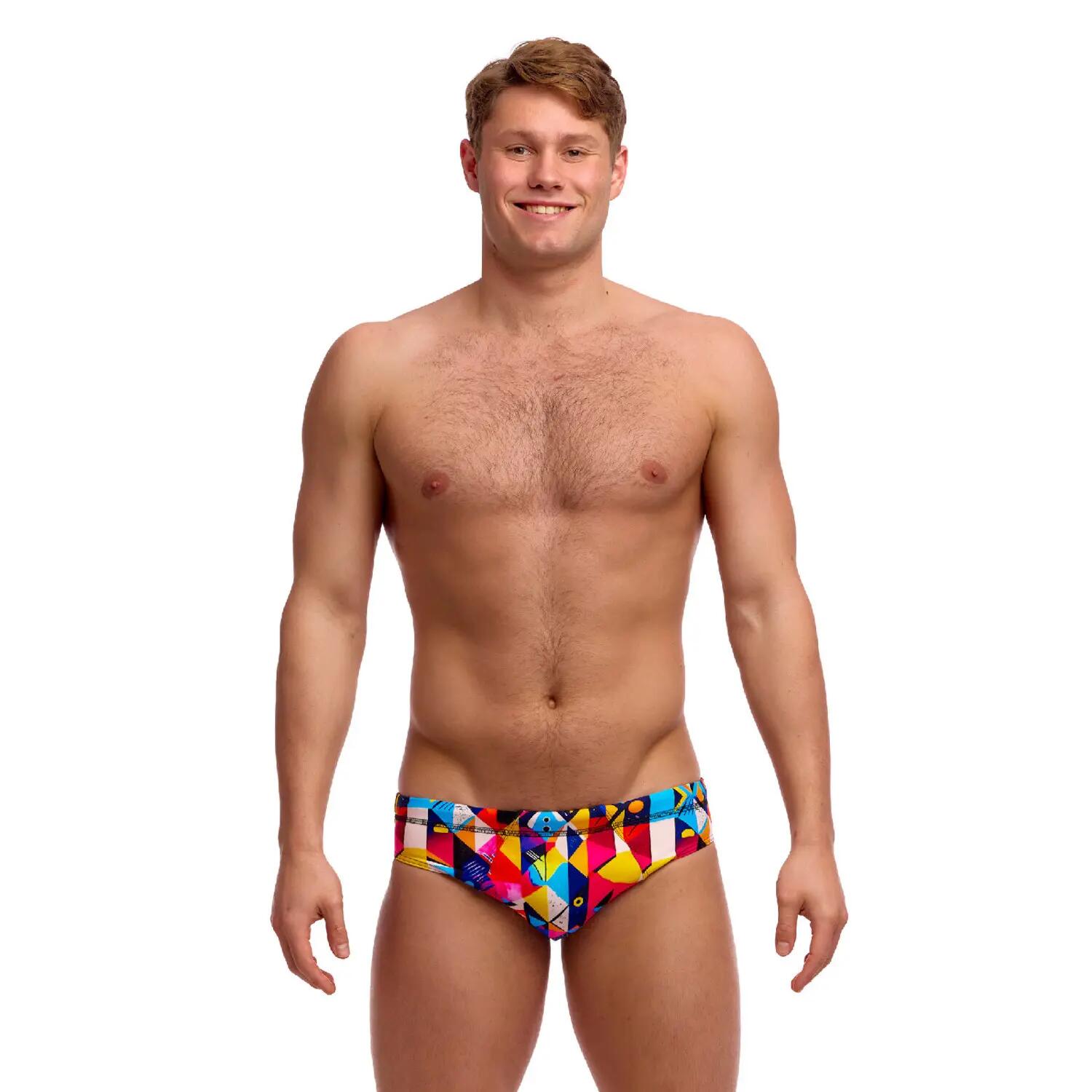 Funky Trunks Herren Badehose Seamed Brief FTS025M 5/7