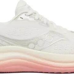Saucony Triumph 23 - Women's running shoes, White/Pink