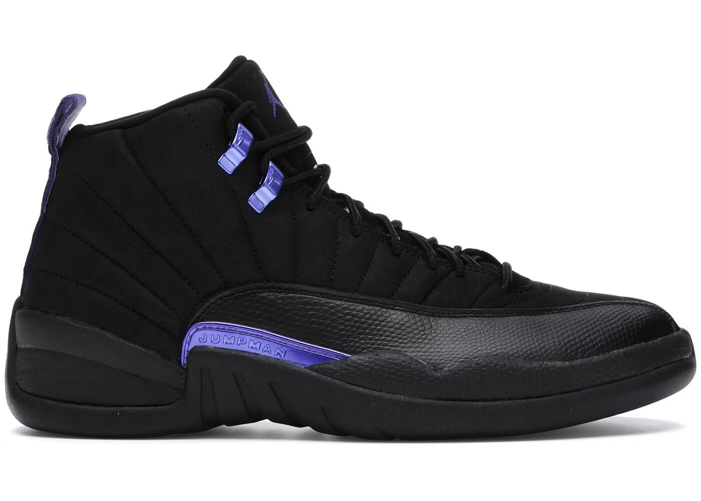 Jordan 12 Retro Black Dark Concord 1/3