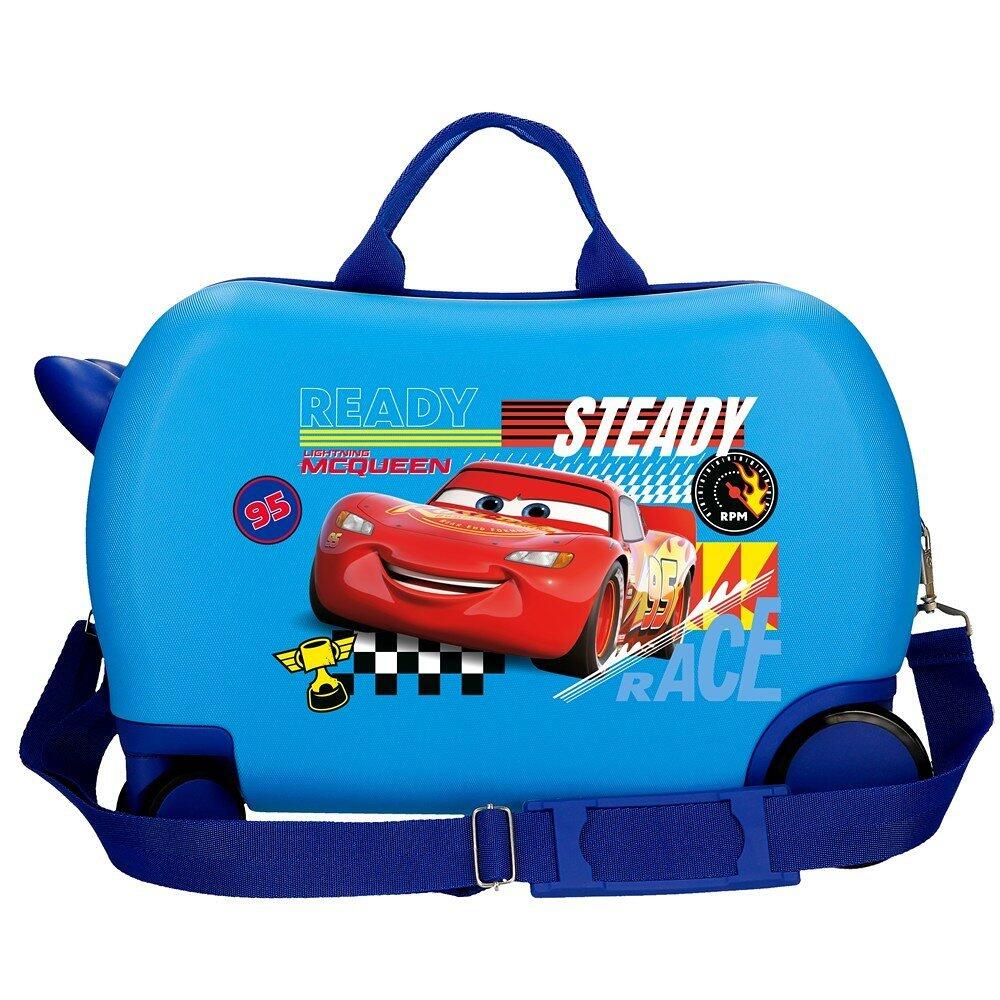 Valise enfant Cars lets race ABS avec une capacidad de 24L bleu foncé 2/5