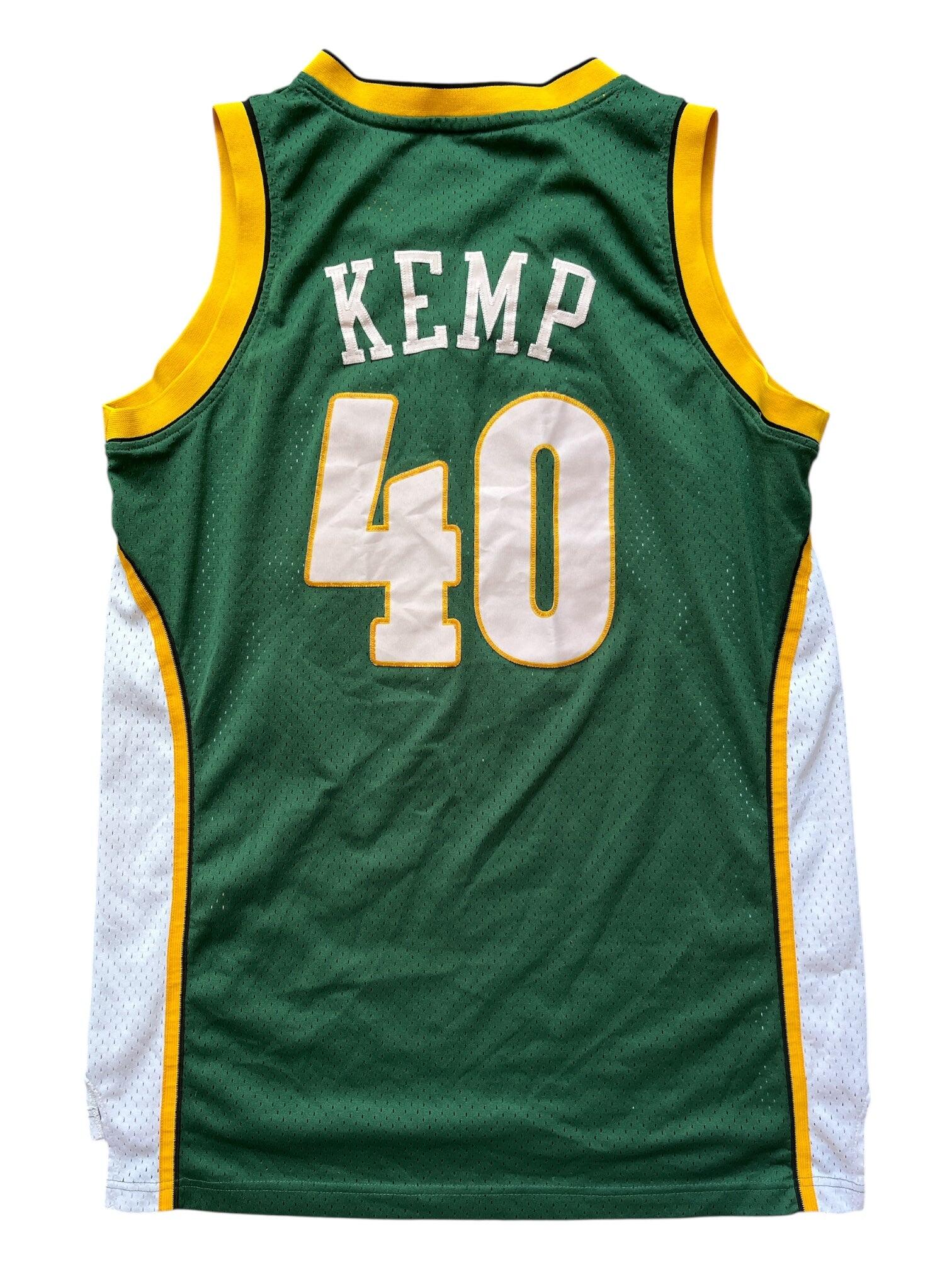 Segunda vida - Camisola NBA Seattle Supersonics 2001/2002 Kemp - Como novo 2/2