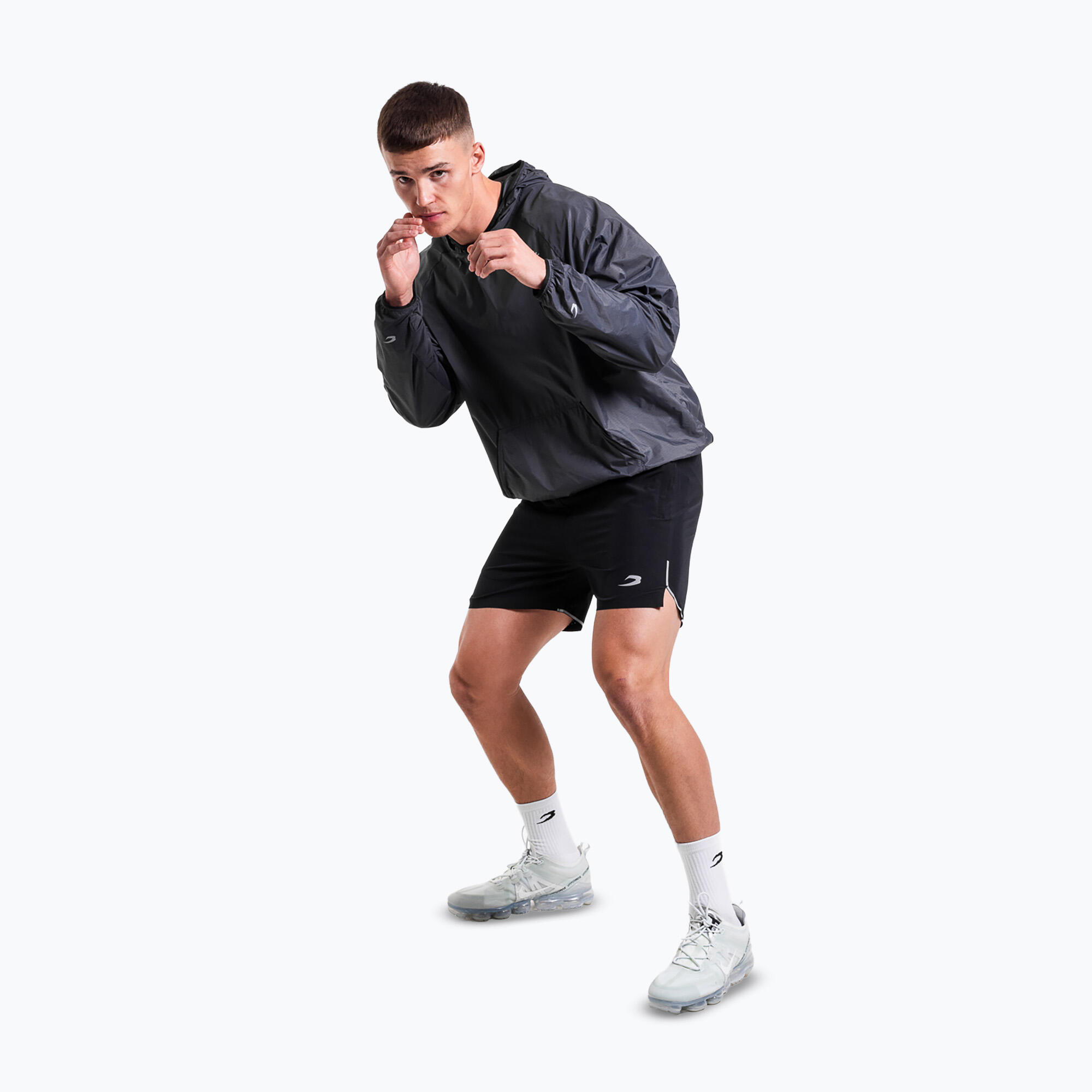 Bluza męska BOXRAW Genaro Oversized Windbreaker Hoodie 2/7