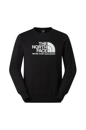THE NORTH FACE - Sweat homme slim New Peak, col rond, taille S, noir