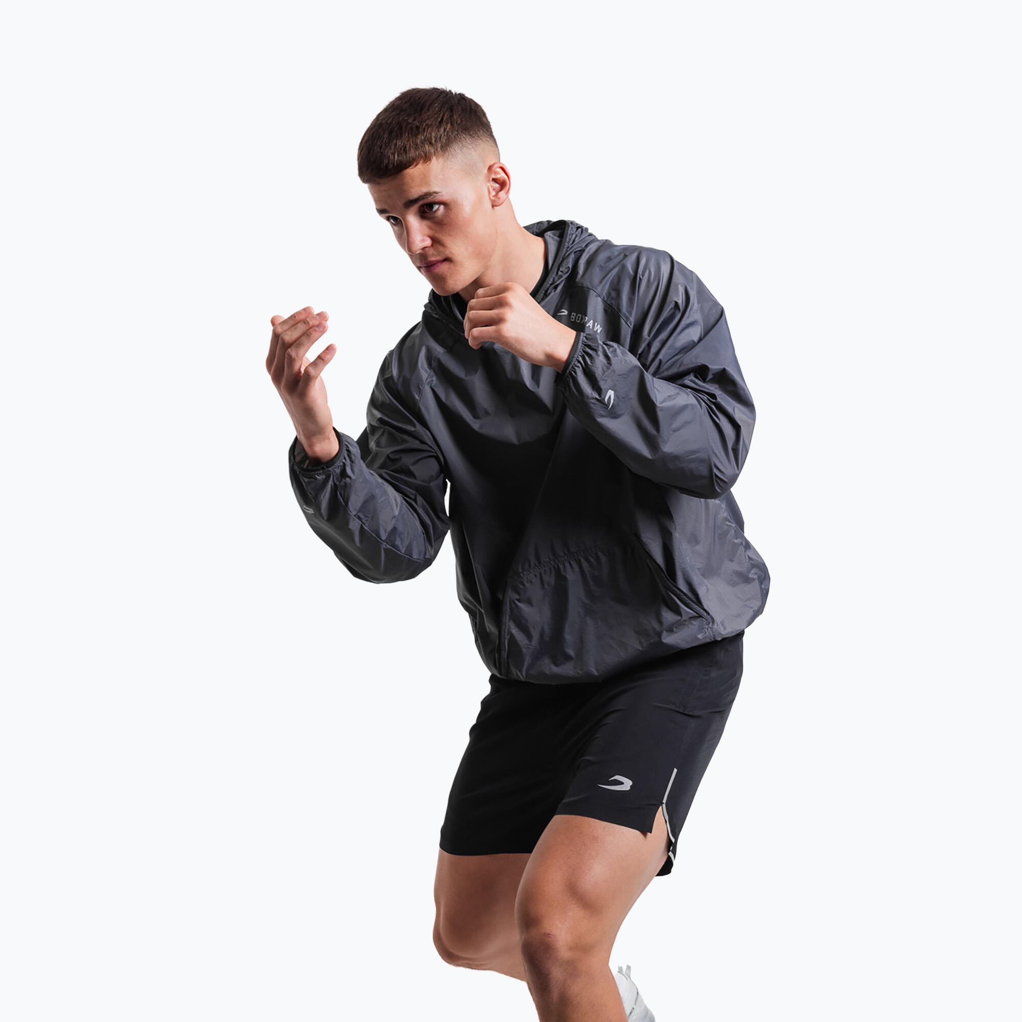 Bluza męska BOXRAW Genaro Oversized Windbreaker Hoodie 4/7