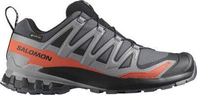 Salomon XA Pro 3D V9 GTX Wide Trail Scarpe Grigio/Rosso Uomo