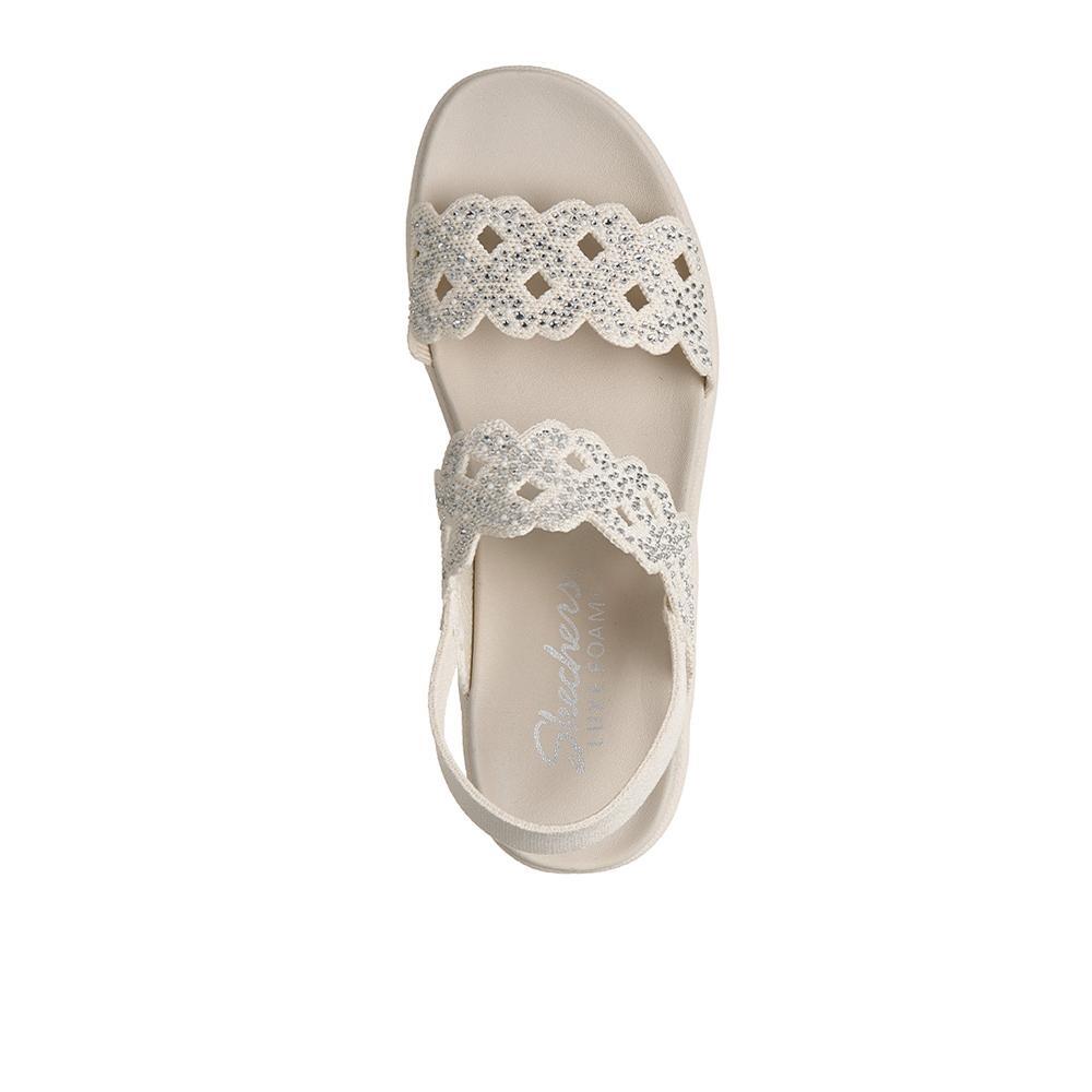 Sandalias Skechers Mujer Parallel Lite Blanco 3/4