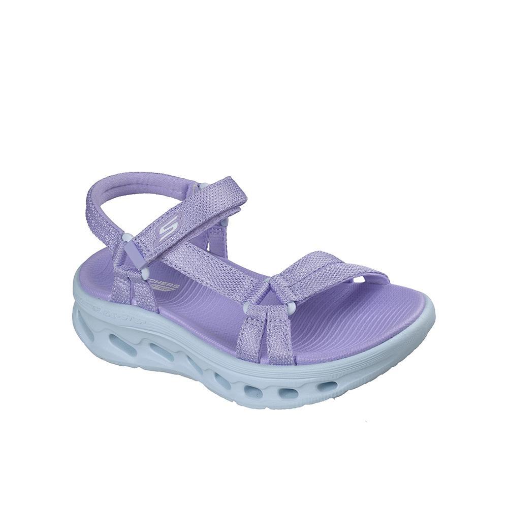 Sandálias Skechers Menina Go Walk Glide-Step Lavanda 2/4