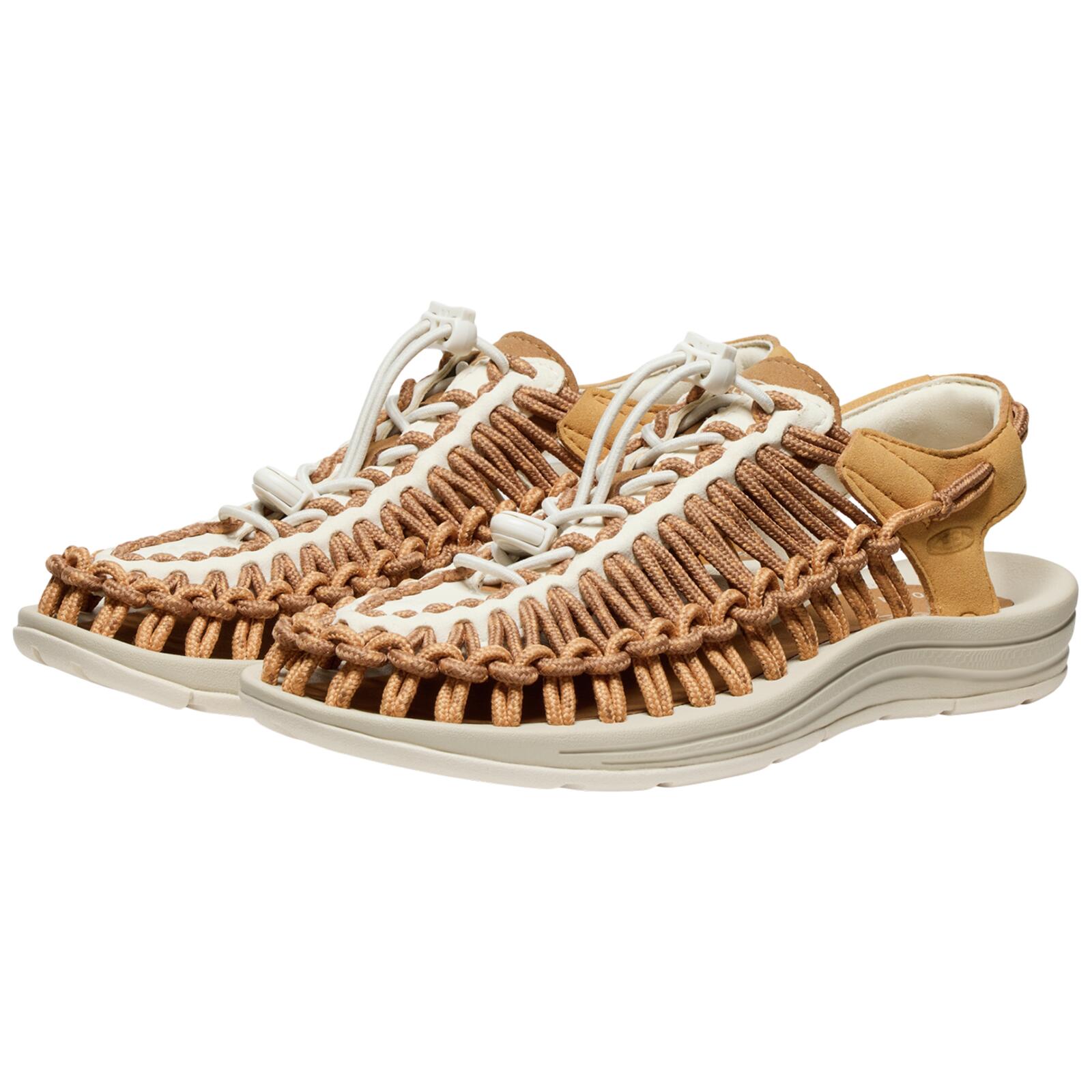 Keen Uneek dames sportsandalen beige stedelijk voor de zomer 5/7