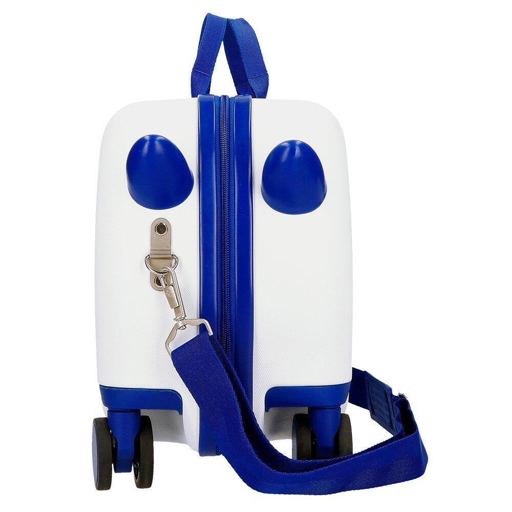 Valise enfant Frozen seek courage ABS avec une capacité de 24L blanc 3/5