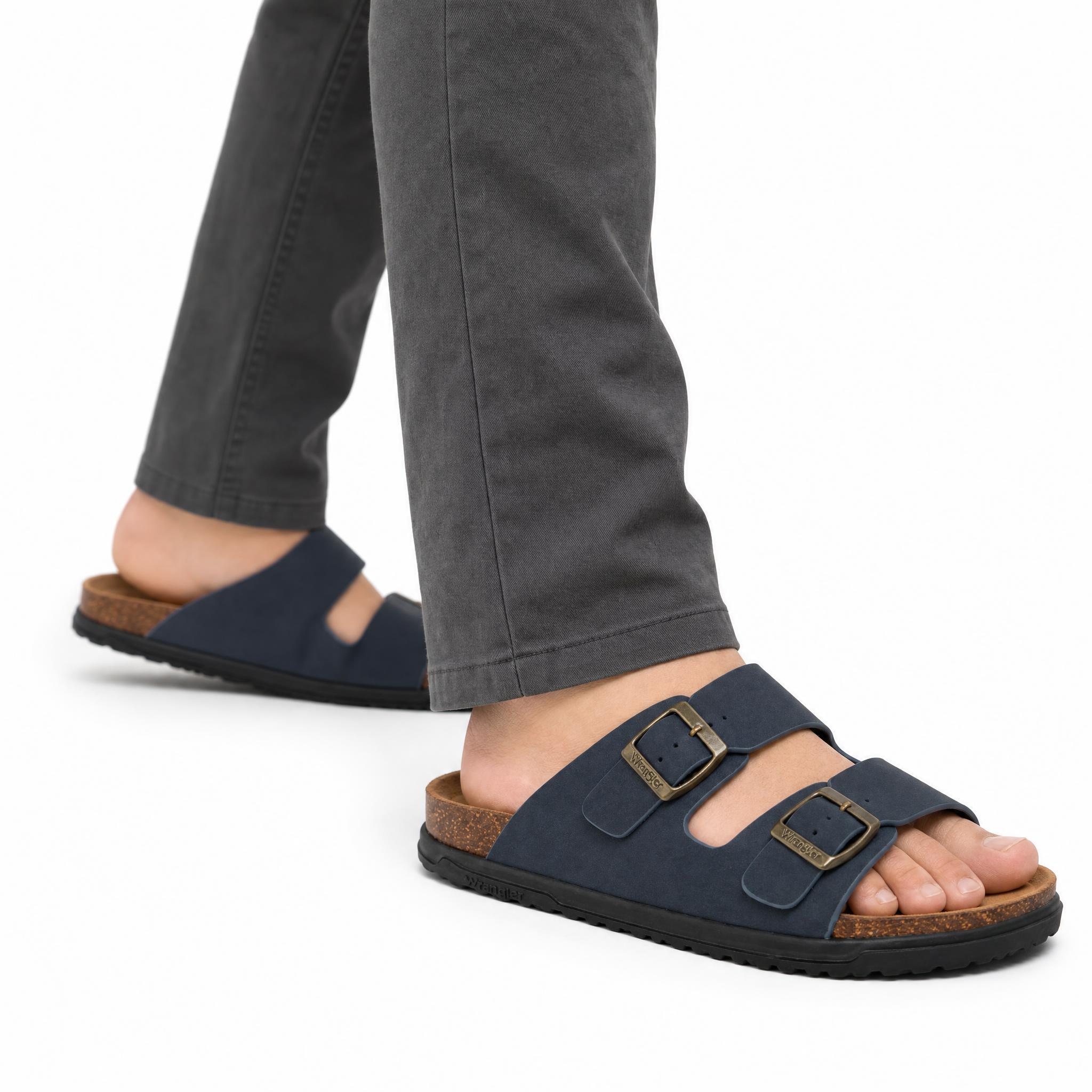 Klapki męskie Wrangler BELVILLE SLIDER MEN LOW 6/6