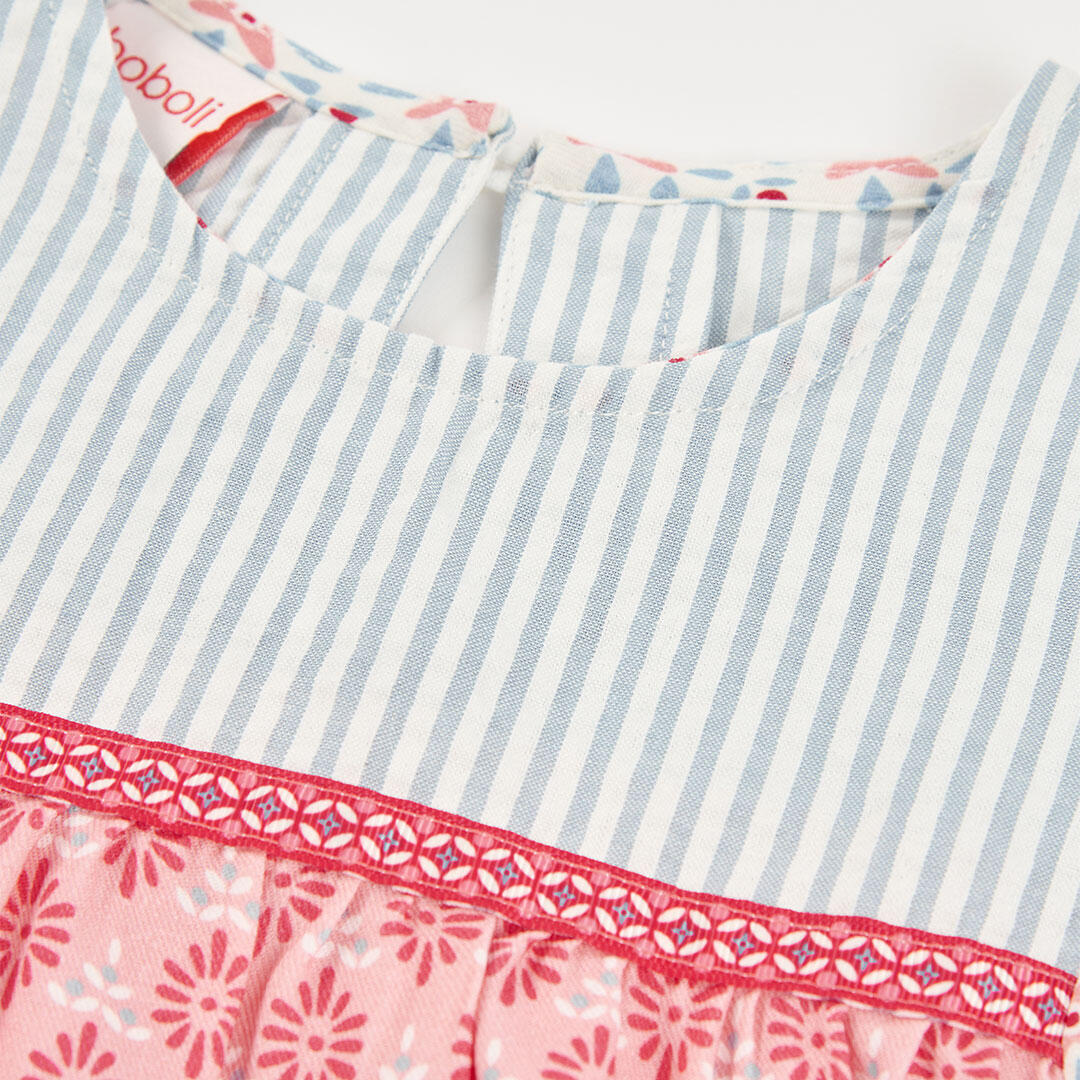 Camisas de verano de gimnasia kids niña boboli multicolor 3/4