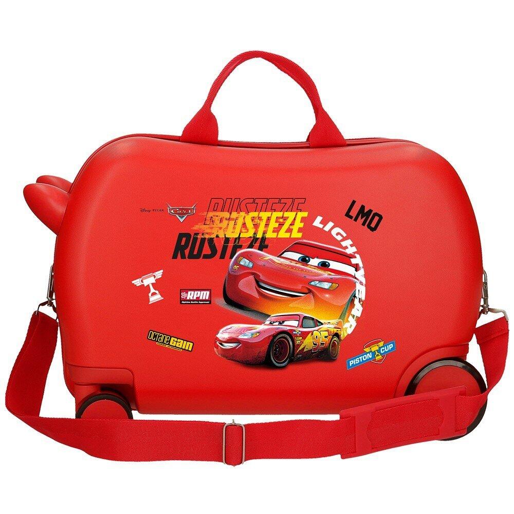 Valise enfant Cars rusteze lightyear ABS avec une capacité de 24L rouge 2/5