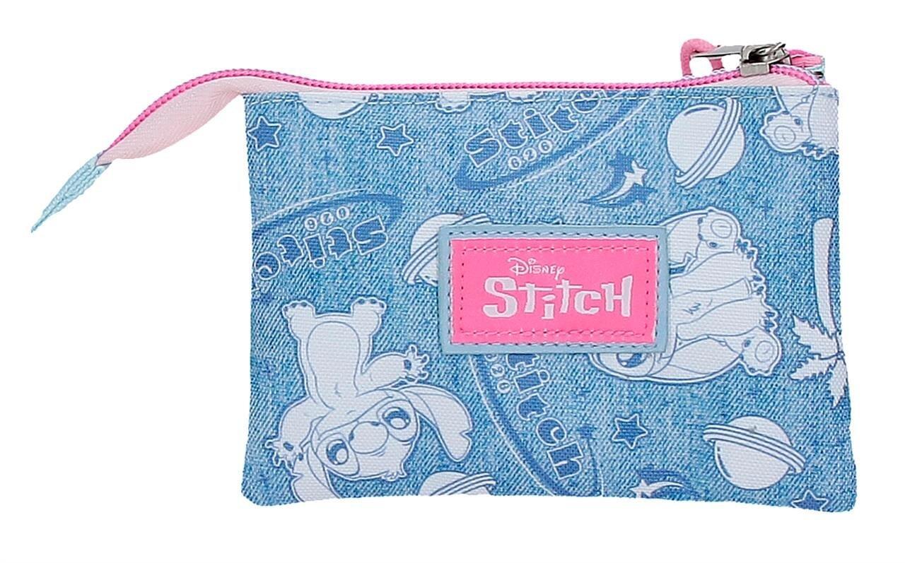 Carteira Stitch Hearts 14x10x4 cm denim 2/5