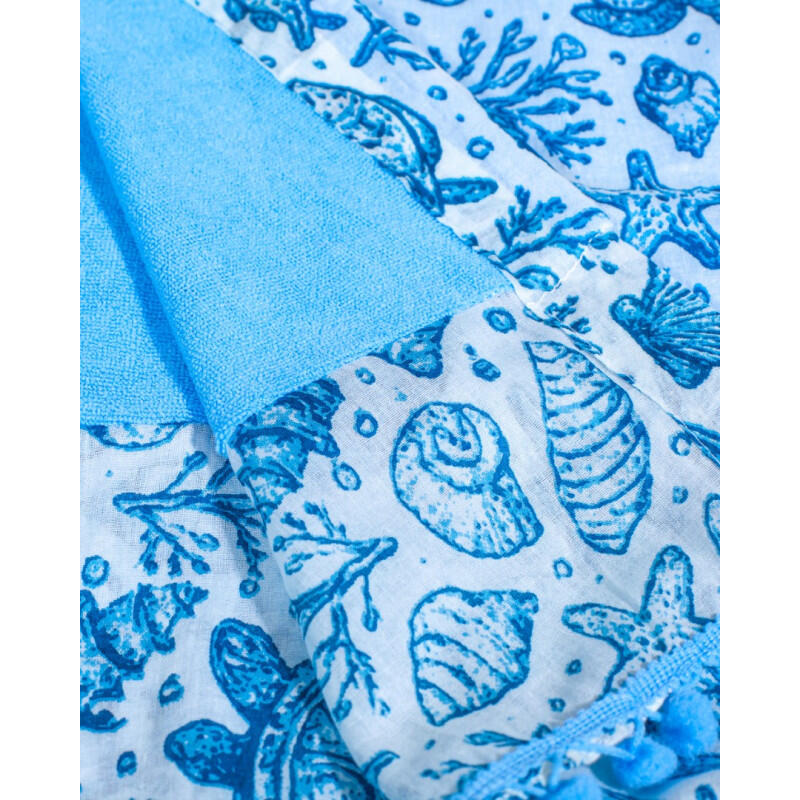 PARDAL ESTAMPADO COM TARTARUGAS TERRY 3/4