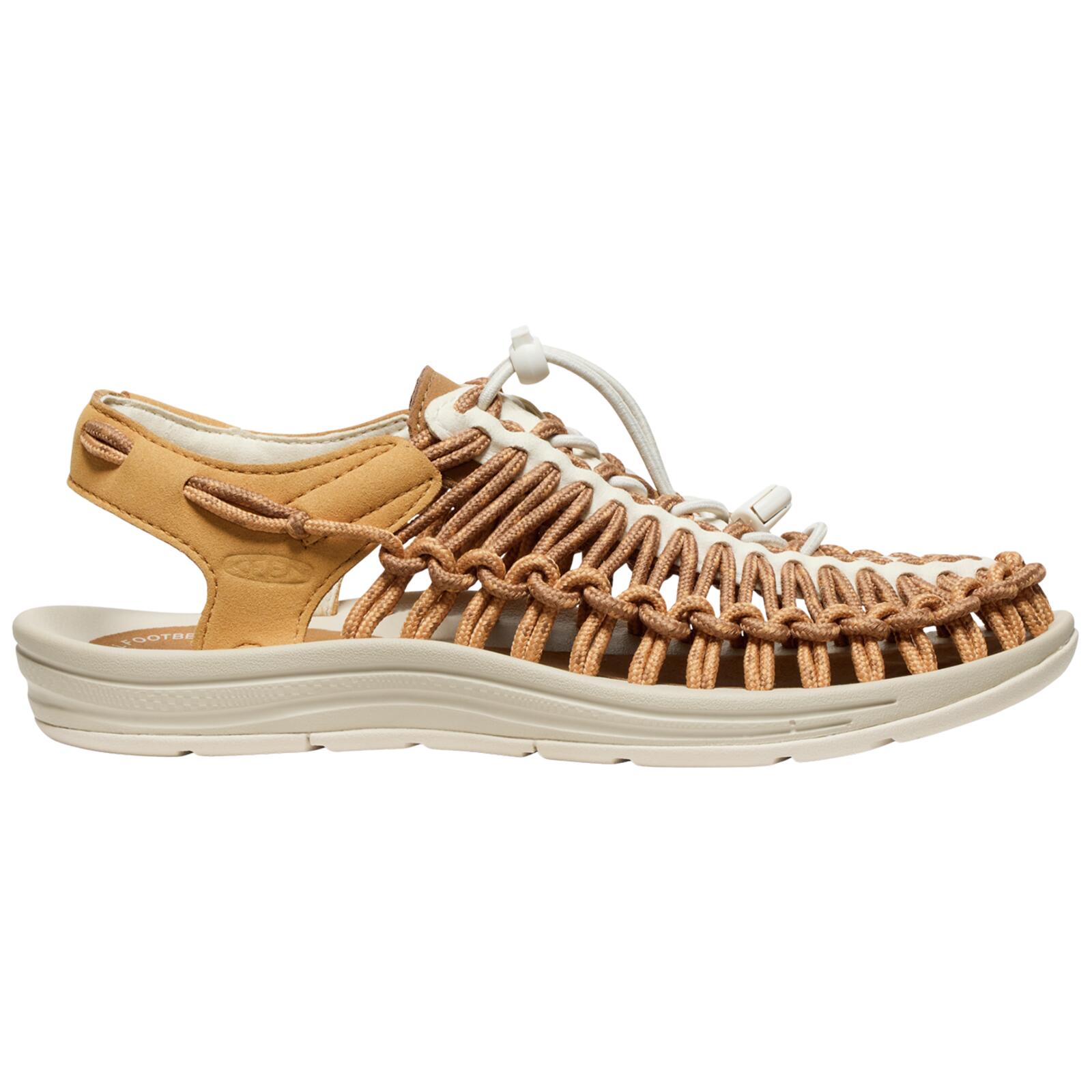 Keen Uneek dames sportsandalen beige stedelijk voor de zomer 4/7