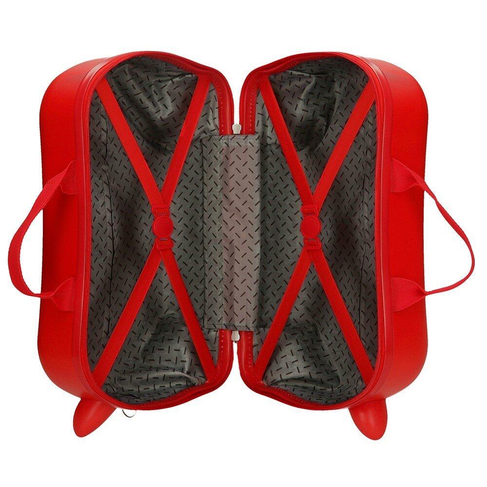 Mala infantil Mickey enjoy the day ABS com capacidade de 24L vermelho 4/5