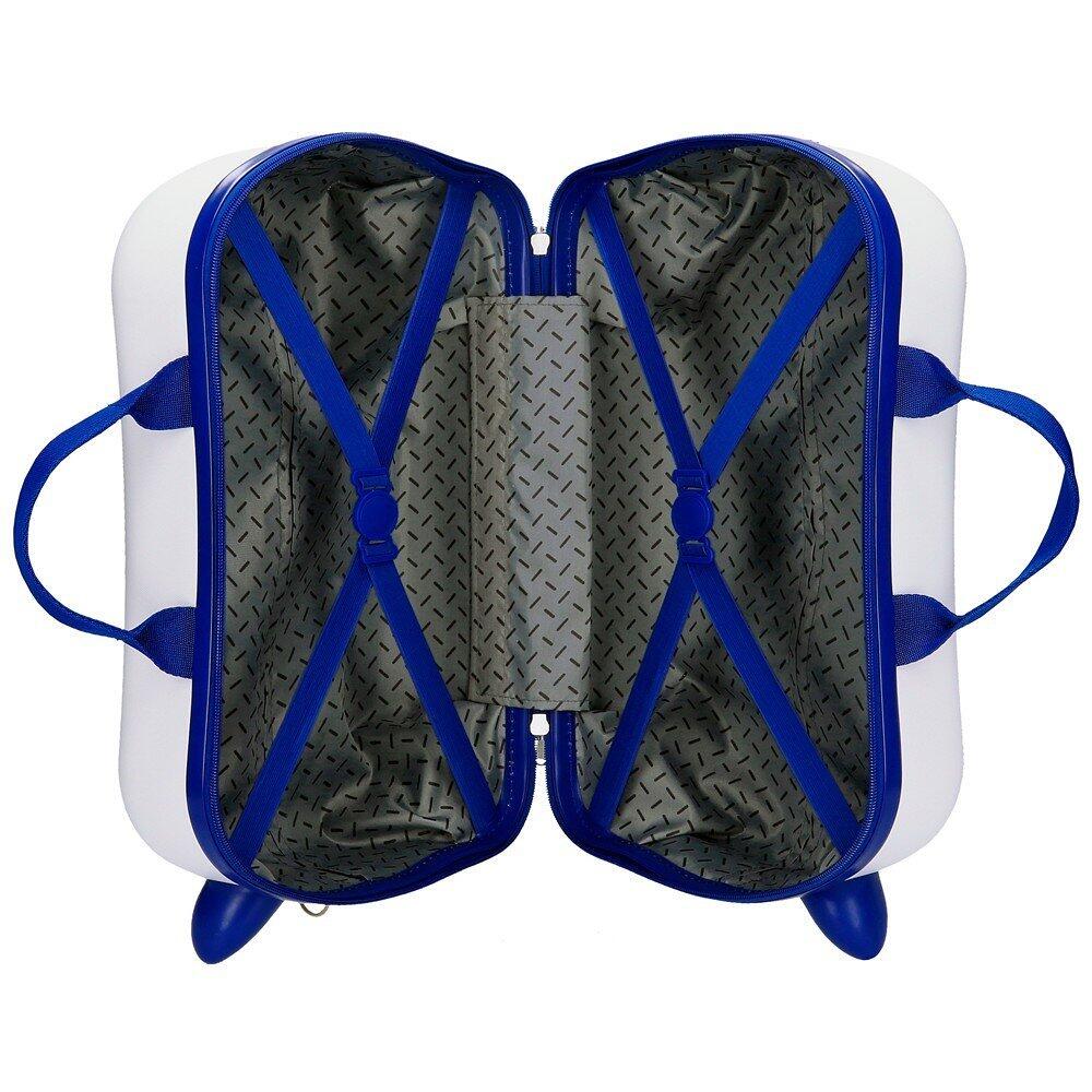 Valise enfant Frozen seek courage ABS avec une capacité de 24L blanc 4/5