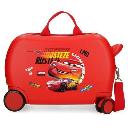 Maleta infantil Cars rusteze lightyear ABS con capacidad de 24L rojo