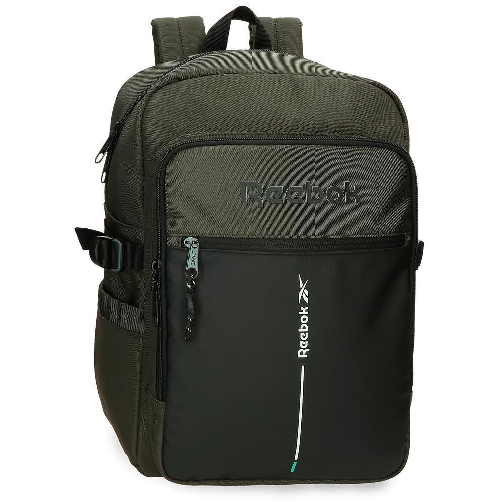 Sac à dos ordinateur Reebok Houston 28x40x16 cm kaki 1/5
