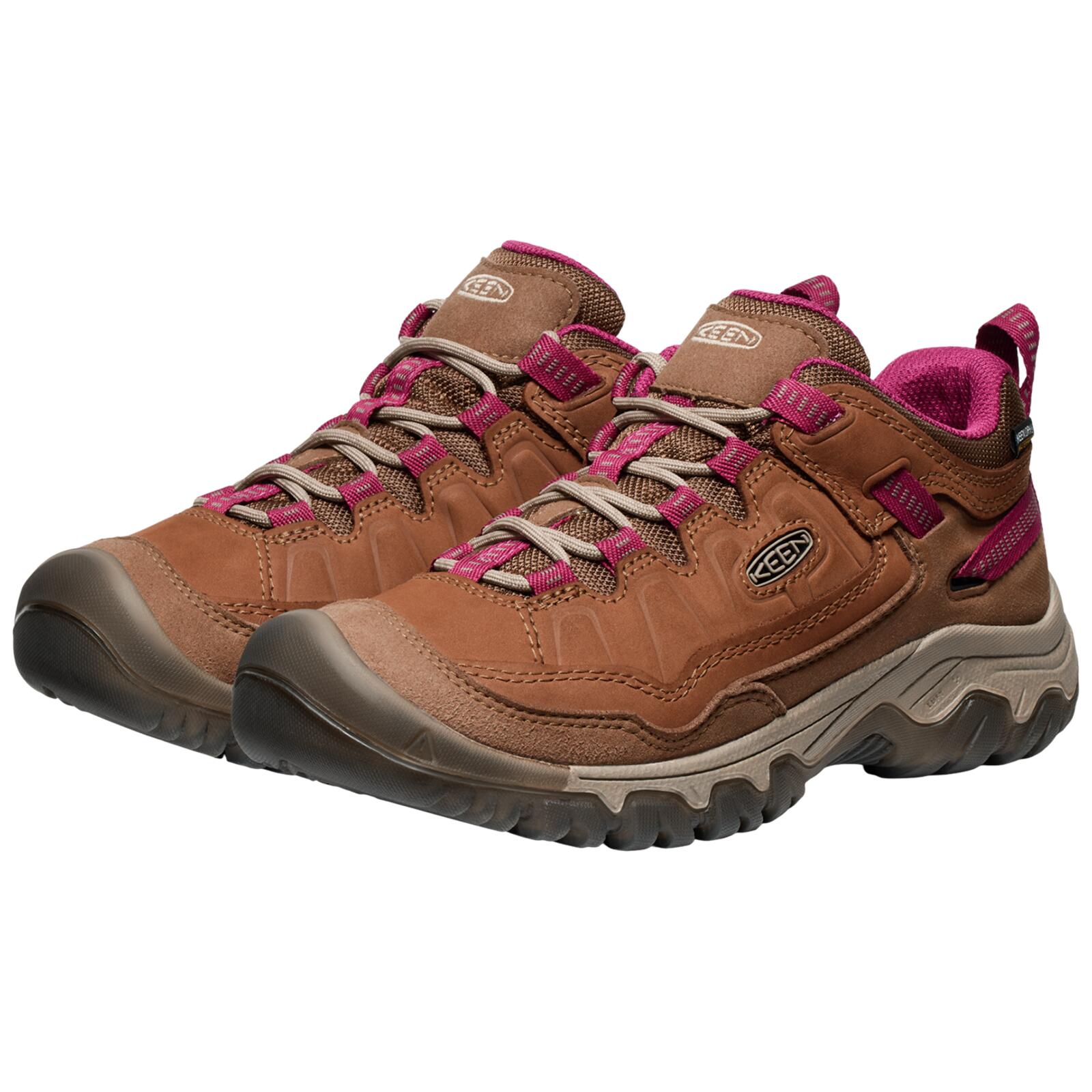 KEEN W Targhee IV WP - bison/beaujolais 3/5